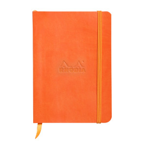 Rhodia Softcover Notebook - Medium - Tangerine - Lined